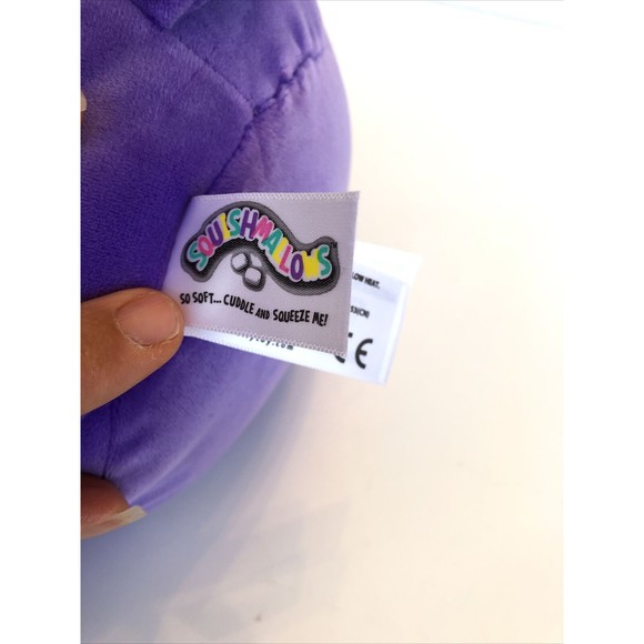 Kellytoy Squishmallow 8" Astrid Purple Unicorn Soft Plush Stuffed Animal Toy - Picture 8 of 8